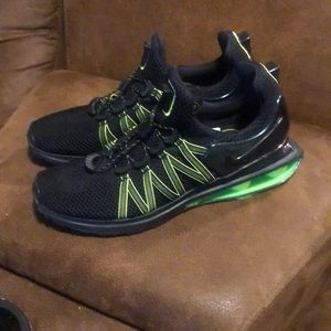 Men's Nike Shox Gravity Black Gorge Green Lime